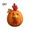 Seasonal Farmhouse Room Accents Artificial Pumpkin Decor, Cute Animals Decorative Pumpkins, Thanksgiving Resin Pumpkins Compact Outdoor Patio