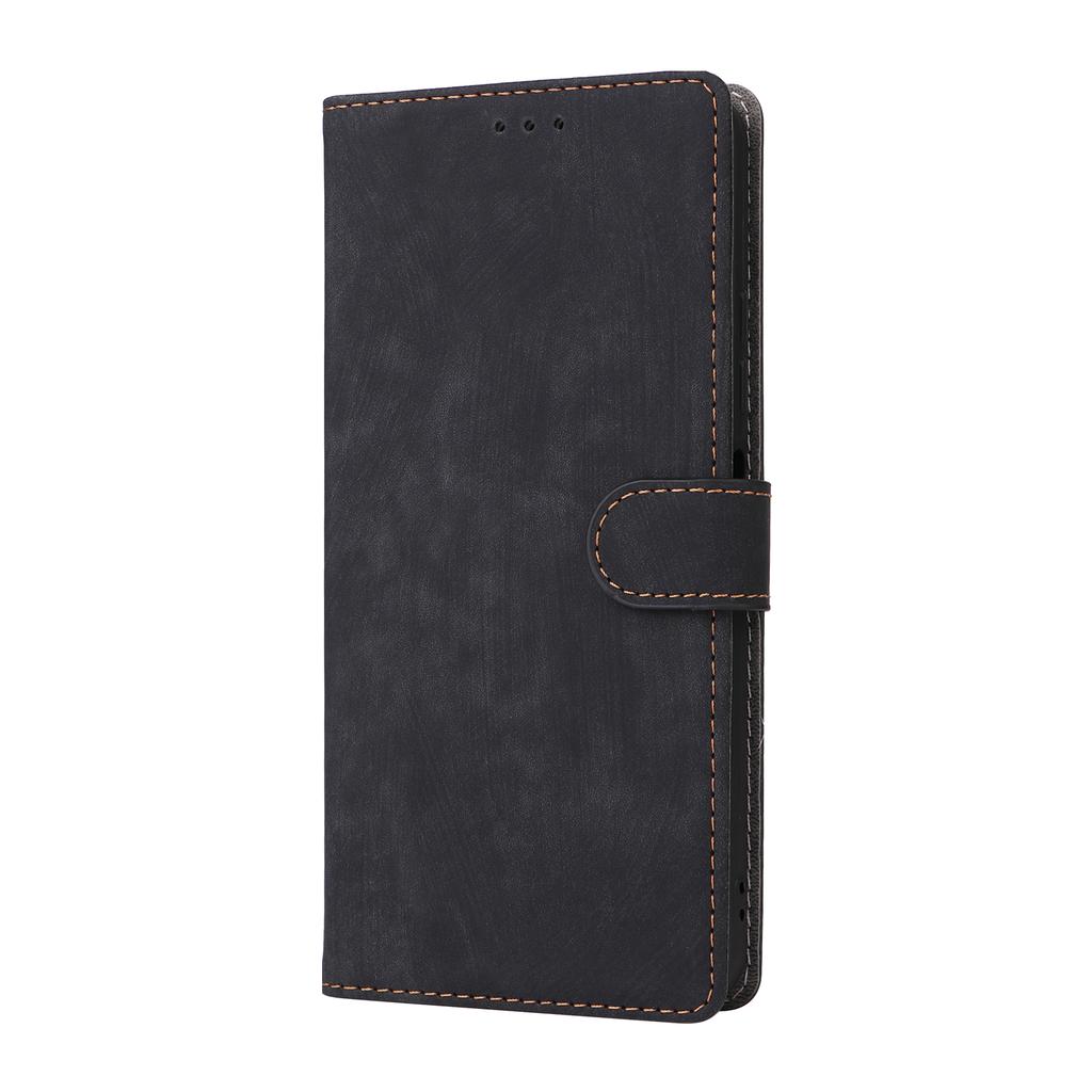 For Oukitel C65/C65 Pro Case Wallet RFID Blocking PU Leather Phone Cover Stand with Strap