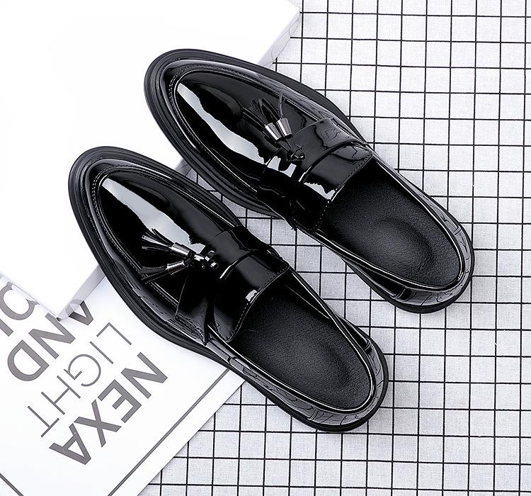 Fashion Autumn Men Shoes Leather Men Dress Shoes Luxury Men's Business Oxfords Classic Gentleman Shoes 2025