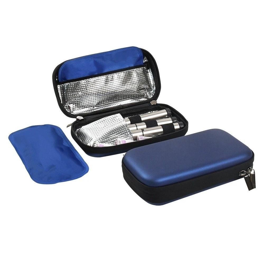 Thermal Insulated Liner Insulin Cooler Travel Case Pill Cooler Bag  For Home Outdoor Camping