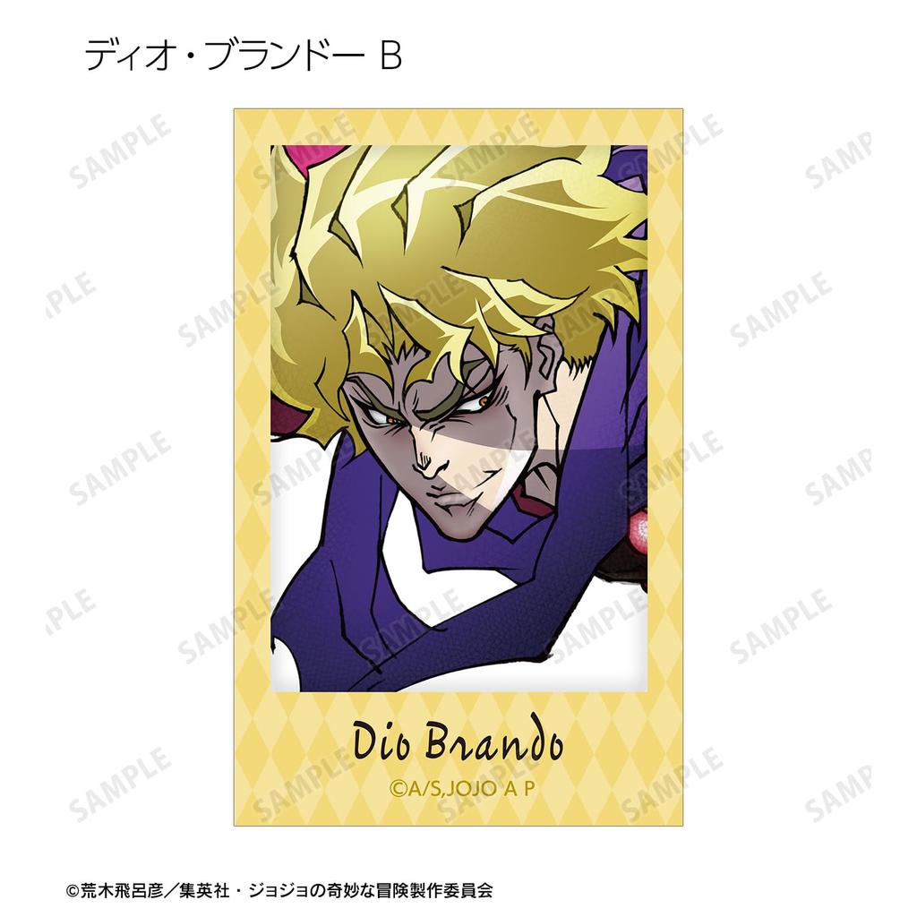 Bizarre Adventure Phantom Blood Trading Instant Camera Style Illustration Cards Box of 12 JoJo's