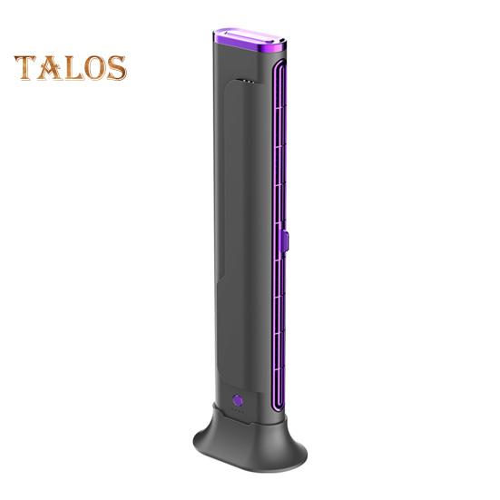 Ventilator turn fără pale cu 3 viteze, flux de aer puternic, funcționare silențioasă, reîncărcabil, fără fir, ventilator de sine stătător, aparat de aer condiționat