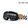 Vintage-Schutzbrille Harley-Motorradbrille Winddicht Sand Lokomotive Geländefahrt Halbschalenhelm 3/4 Helm Brille