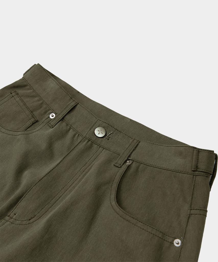 Liomeu Cotton Wide Balloon Pants_Khaki : Radiant082