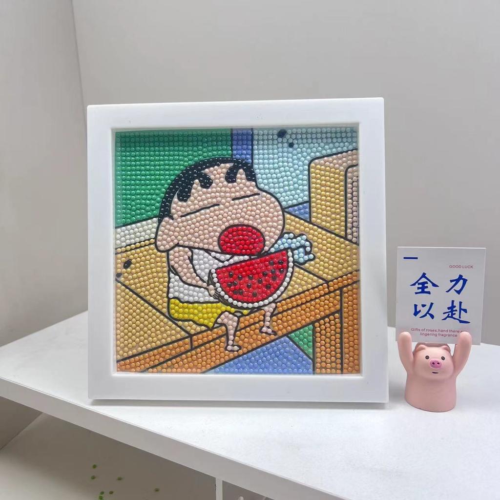 Children'S Diamond Painting Handmade Diy Masonry Painting Cartoon Diamond Sticker Bedroom Living Room Decorative Painting Photo Frame