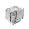 50Pcs Disposable Tin Box Easy Cleaning Paper Liner One-Time Useful Steaming Basket Kitchen Tool BBQ Drip Pan Tray