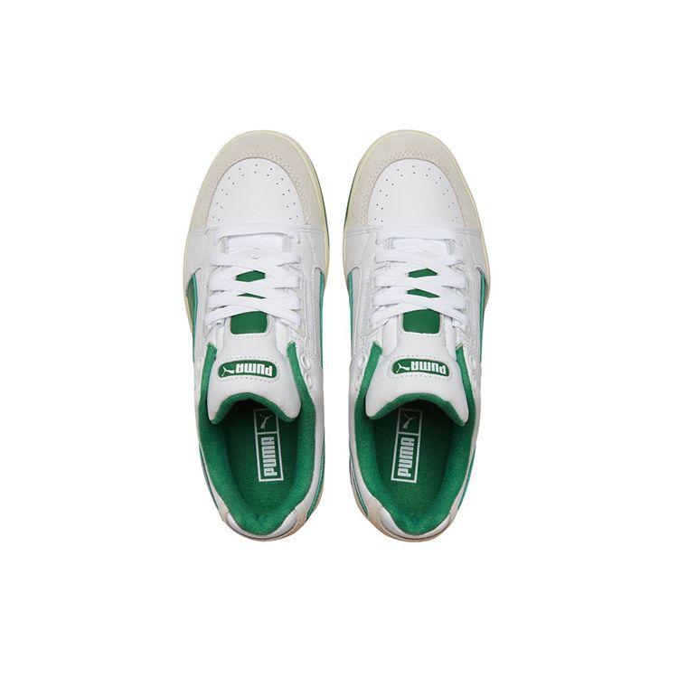 Puma Slipstream Lo Retro Unisex White Amazon Green Lifestyle Sneakers 384692-02