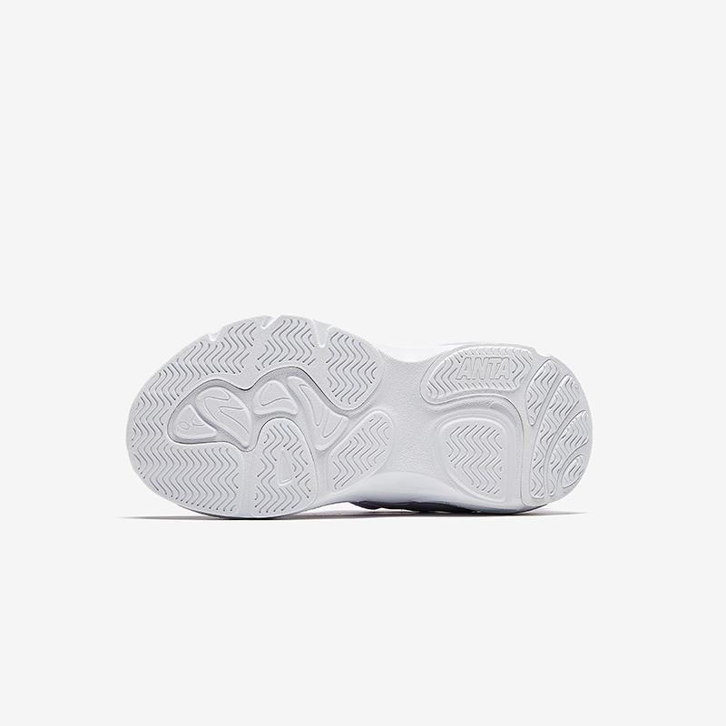 Anta Kids Butterfly Wing Fabric Trendy Comfortable Versatile Lightweight Shock Absorbing Non-Slip Low-Top Running Shoes Kids Sneaker 322519915-1