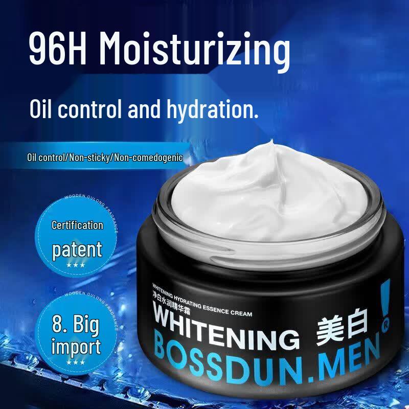 Crema Essenza Schiarente Idratante da Uomo BOSSDUN