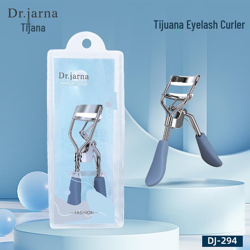 

Wide-Angle Stainless Steel Eyelash Curler with Frosted Non-Slip Handle (Model DJ-294)