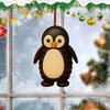Button Ornament Craft Kit Cute Keepsake Educational Christmas Button Penguin Elephant Crafting Kit For Kids Teens Adults