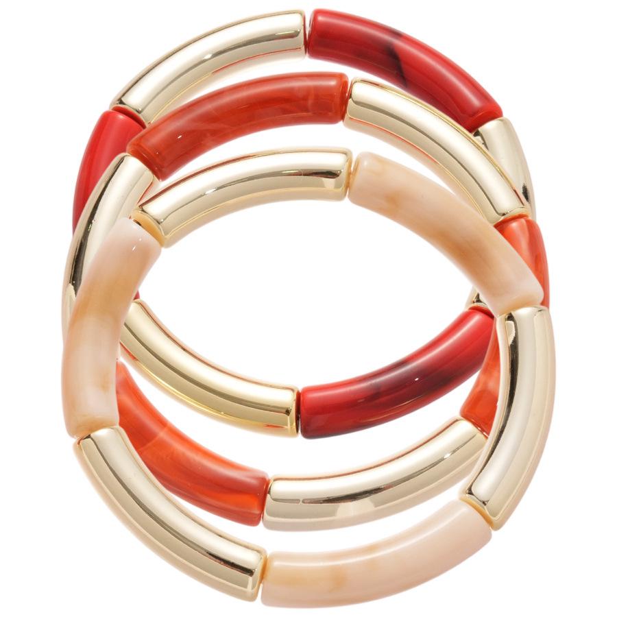 Leopard Print Acrylic Cylinder Bracelet - Minimalist, Cool, Elegant Bangle, Light Luxury Jewelry for Women