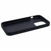 For iPhone 15 Pro Case Card Slot Leather Coated PC+TPU Hybrid Protective Cover