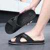 Size 48 Massage Slippers Men's Summer Indoor House Bathroom Bath Sole Acupoints Foot Therapy Non-slip Sandals Men Slippers Shoes