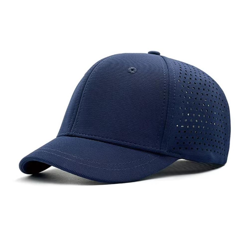 Breathable 5cm Short Brim Baseball Caps Adjustable Elasticity Sun Visor Cap  Unisex