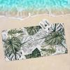 Klassisches Monstera Deliciosa Mikrofaser Strandtuch Saugfähig Schnelltrocknend Weich Yoga Schwimmen Resort Bergsteigen Handtuch