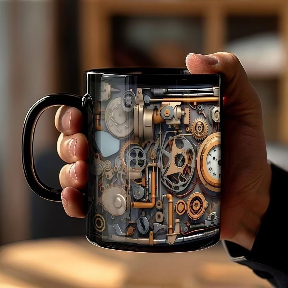 325ml Coffee Mug Ceramic Mechanic Mug Funny Mechanic Water Cup  Auto/Car Mechanic Gift