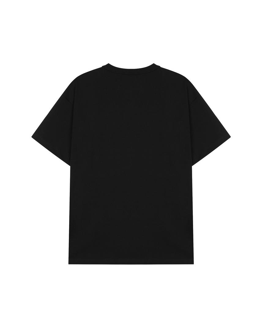 Matile Stichi Logo T-Shirt / Black