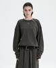 Teulimingbeodeu Zipper Sweat Shirt [Charcoal]