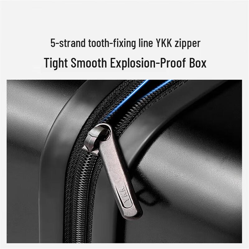 Aihuaishi PC Hardshell Suitcase with Shock-Absorbing Wheels