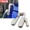 YUJIA Rainwater Transfer and Overflow Kit Self-priming Siphon Hose No Electricity Required Lightweight Automatic Drain and Fill Connectors