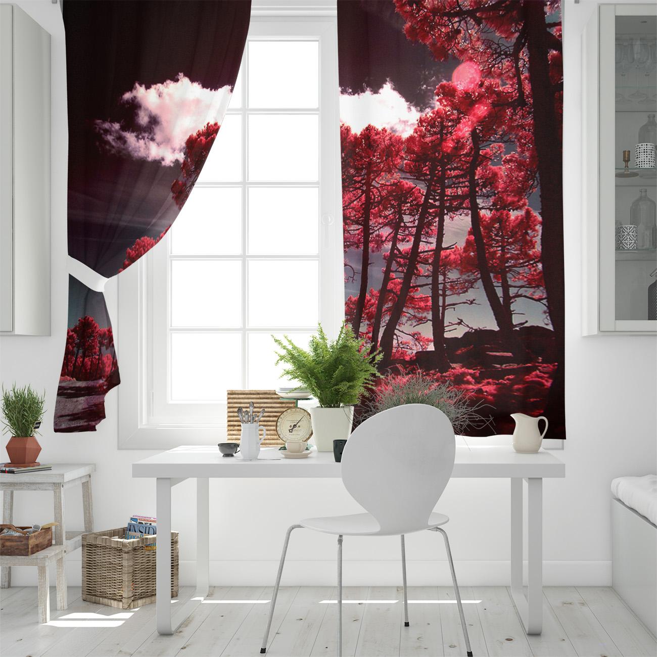 Роскошная штора для спальни — фото 4