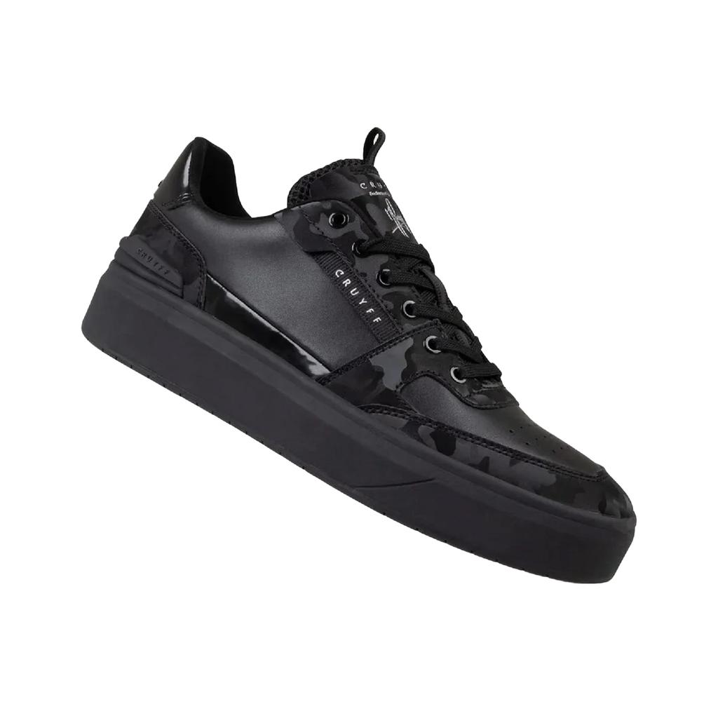 Cruyff Mens Endorsed Leather Tennis Trainers