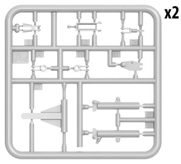 MiniArt Scale Russian Mine Roller Plastic Model Kit MA37045 1/35 KMT-7 Mid-Term