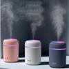 300ml Aromatherapy Humidifier  Colorful Atmosphere Lights Car Essential Oil Diffuser Usb Air Ultrasonic Aroma Diffuser