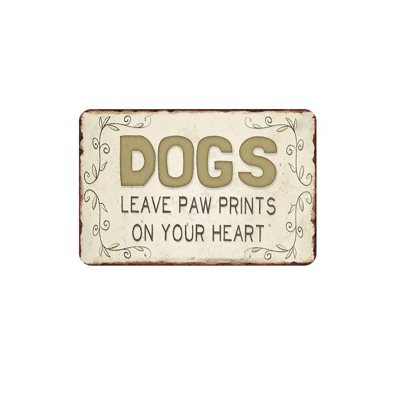 Katzen sind wie Kartoffelchips, Retro-Plakette, Metallschilder, Pub, dekorative Teller, Hunde, Wandaufkleber, Brief, Kunst, Poster, Heimdekoration, N249