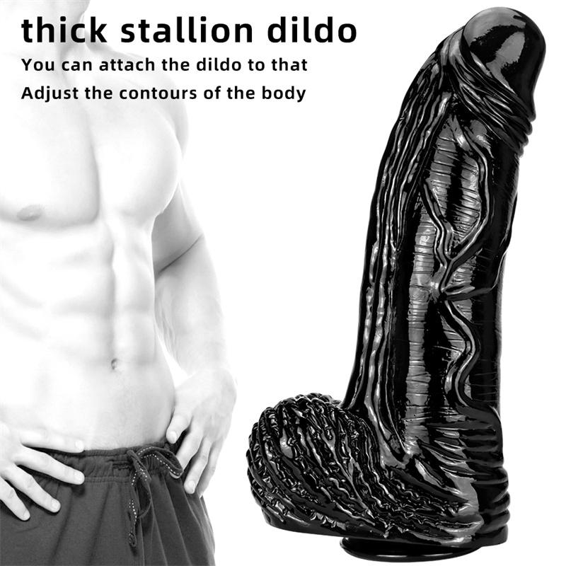 39*10 cm Kvinnelig Giant Anal Expansion Anus Expansion Giant Anal Plug Simulation Dildo