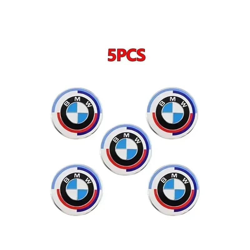 

For BMW M X3 X5 X6 11/14mm Car Remote Key Fob Emblem Badge Radio button Sticker For BMW 50th E46 E90 E49 F30 F80 E36 E46 E93 E9 14MM