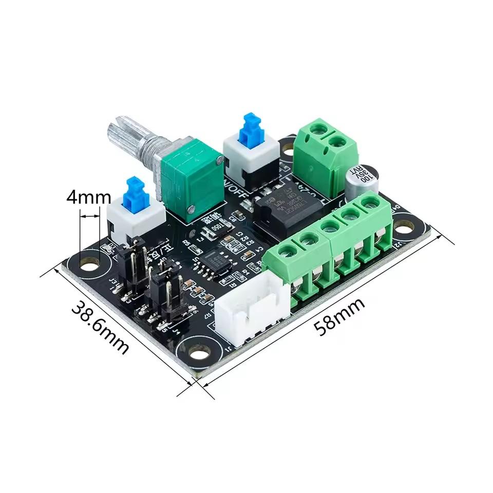 Schrittmotor-Treiber-Controller-Board PWM-Impulssignalgenerator-Modul für MKS OSC Regelung Positiv-Negativ-Rotationssteuerung