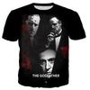 The Godfather Movie 3D Printed T-Shirts Men Women Fashion Streetwear Oversized Short Sleeve T Shirt Male Tees Tops Man Clothing