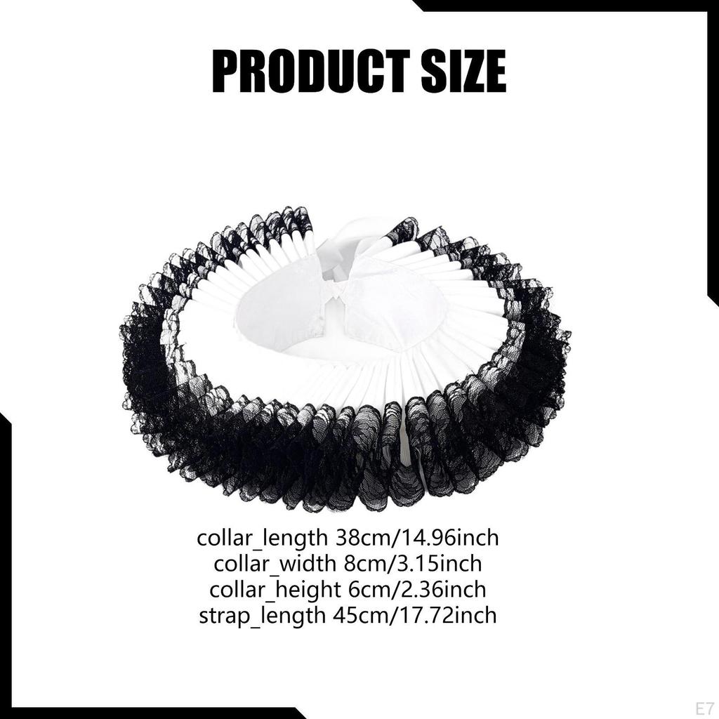 Collars Ruffled Cape for Festival Party Supplies Holiday