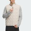 New Adidas Down Vest Men's Ecru IT8696
