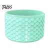 Portable Bottle Sleeve for Commute Silicone Cup Boot, Fish Scale Pattern Decor, Soft Elastic Water Protector Protective Sleeve, Anti-Slip Bottom Cover