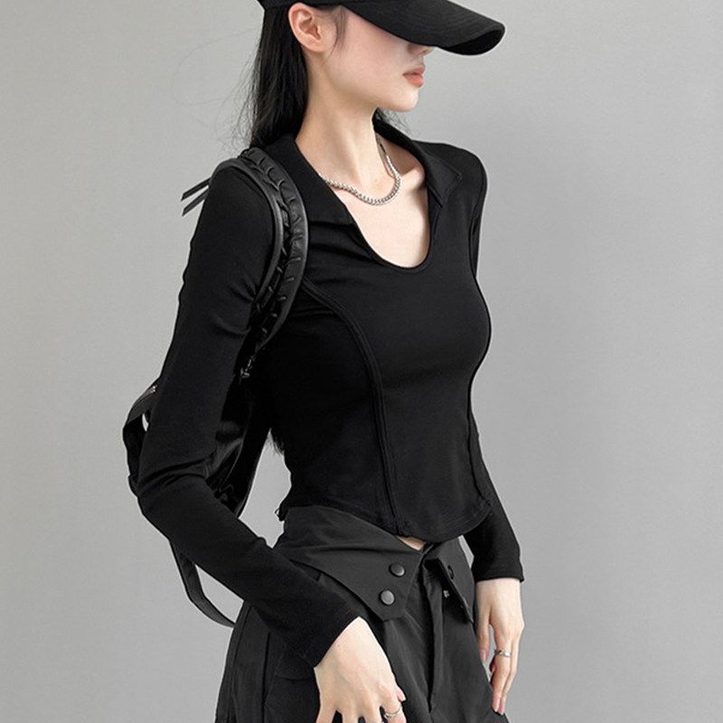 Yoga Long Sleeves Female Fashion Good-looking Sexy Workout Clothes