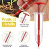 1Pc 2024 Mini Seed Spreader Handheld Garden Seed Planter Tool Sowing Seed Dispenser Seedling Dibber and Widger Set for Tiny Seeds