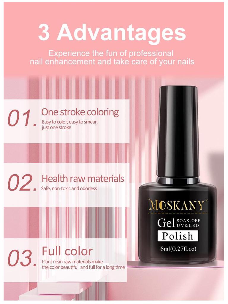 Complete Nail Polish Kit for Beginners: Professional UV Light Therapy Machine and Gel Set