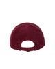 HUMAN N CAT Cat Human Love Corduroy Ball Cap [Burgundy]