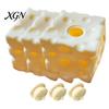Classroom Sensory Toy Cheese Squeeze Slow Rising Stress Relief Soft Rebound Foam Texture Cube Fidget for Office Home Use