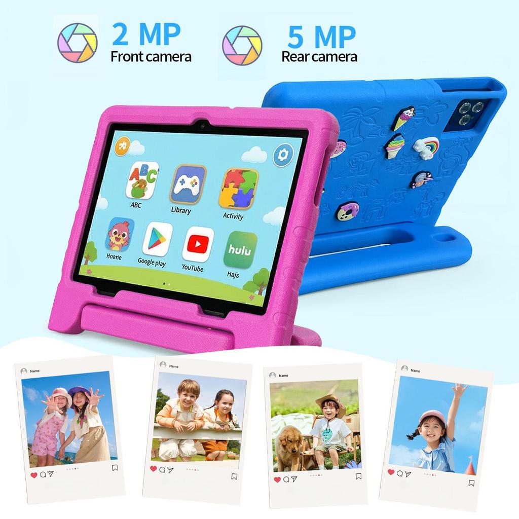 10.1 Inch Kids Tablet Quad Core 8GB+64GB WiFi Bluetooth Educational Software Tablets Children's Gifts