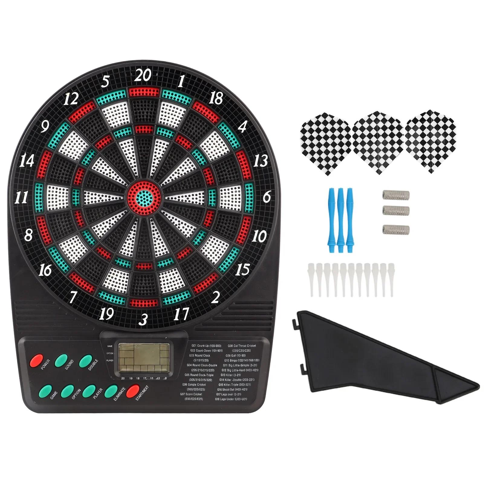 Family Leisure Target Electronic  Automatic Scoring Soft  Board Set Entertainment Electronic  Board Electronic Tool чёрный