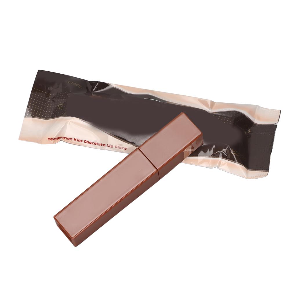 Matte Liquid Lipstick Long Lasting High Pigmented Chocolate Nude Lip Gloss for Girls Women Make Up Gift 5ml