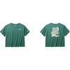 Anta Comfortable Breathable Versatile Loose Short Sleeve T-Shirt Women Tops Chili-Green 162528105-3
