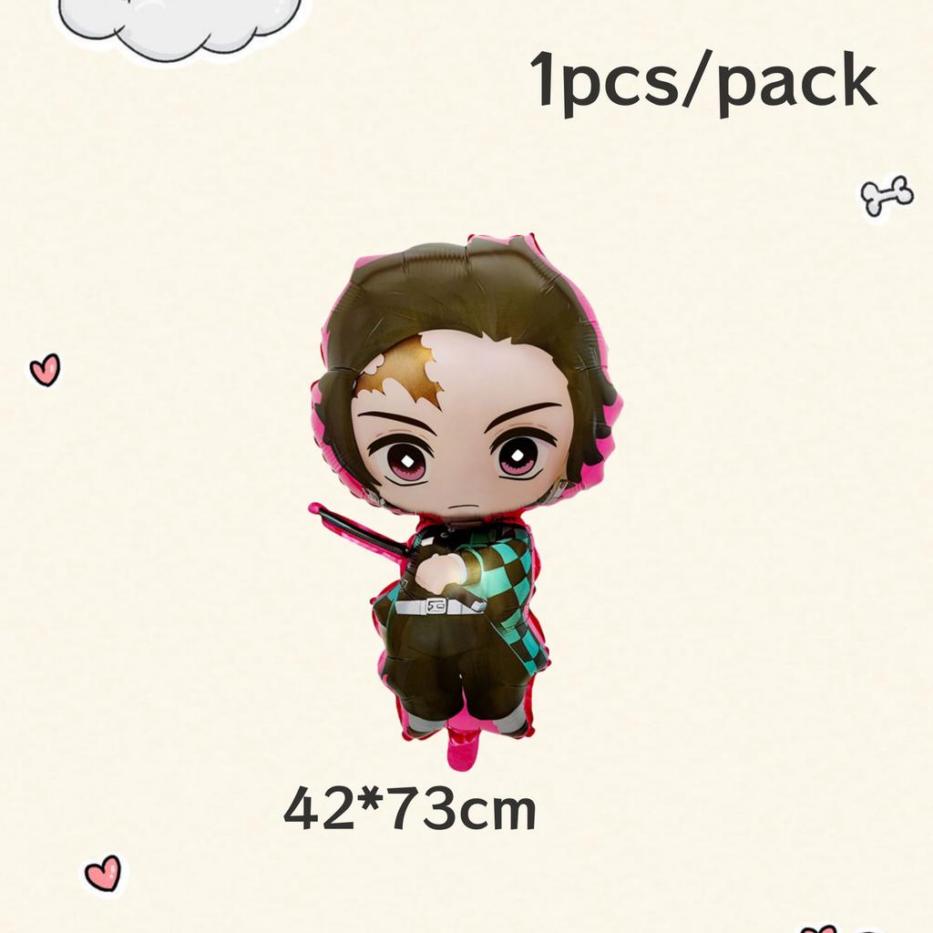 Demon Slayer Latex Balloons Happy Birthday Party Decoration Kimetsu no Yaiba Balloon Baby Shower Kids Favor Gift Party Supplies