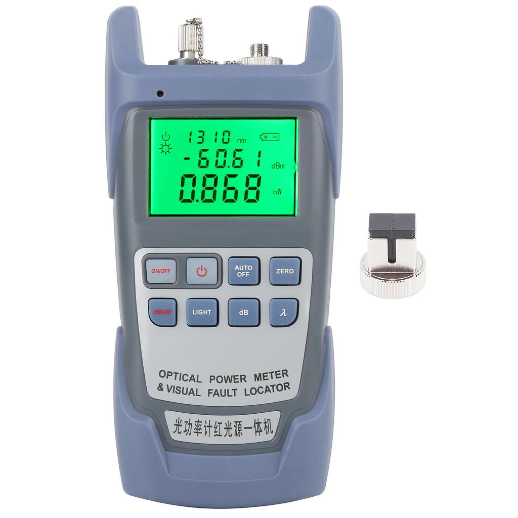 DXP 50D Optical Power Meter Handheld Red Light Fiber Light Decay Tester Machine 5km 1MW
