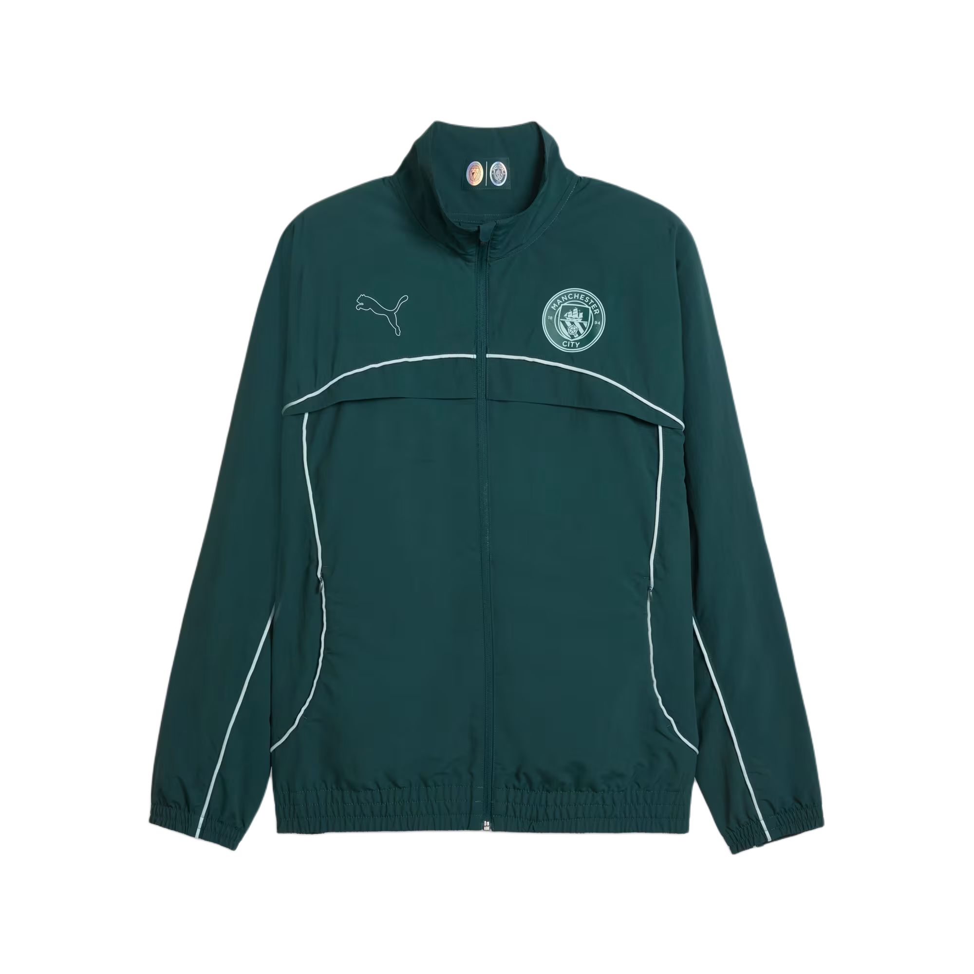 Мужская ветровка Puma Manchester City Celator Ftbl Statement Series Свободного кроя С воротником-стойкой и молнией С длинным рукавом Мужские куртки 782701-04 XL