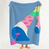 Illustrator Andy Huang Throw Flannel Throw Blanket Suitable for Sofa Living Room Bedroom